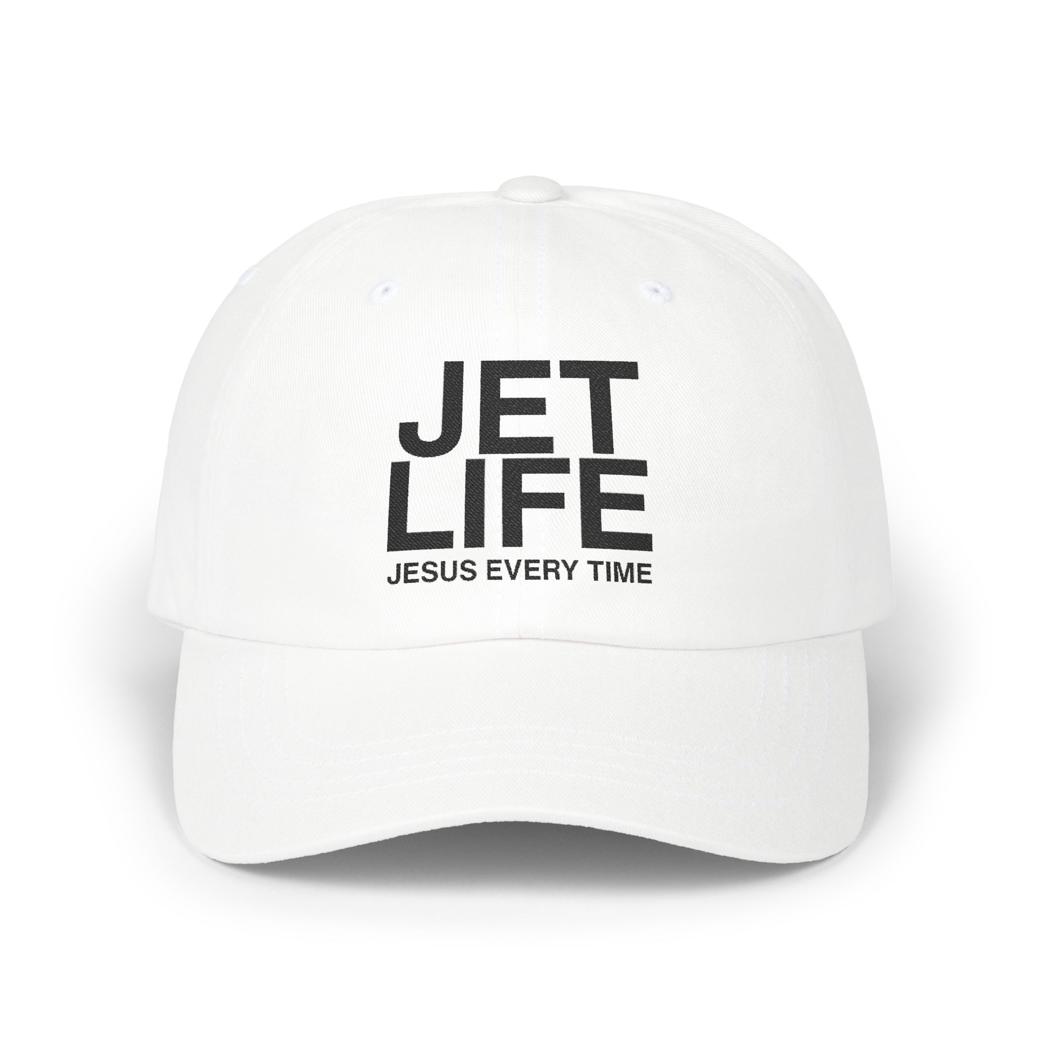 JET Life Classic Dad Hat White