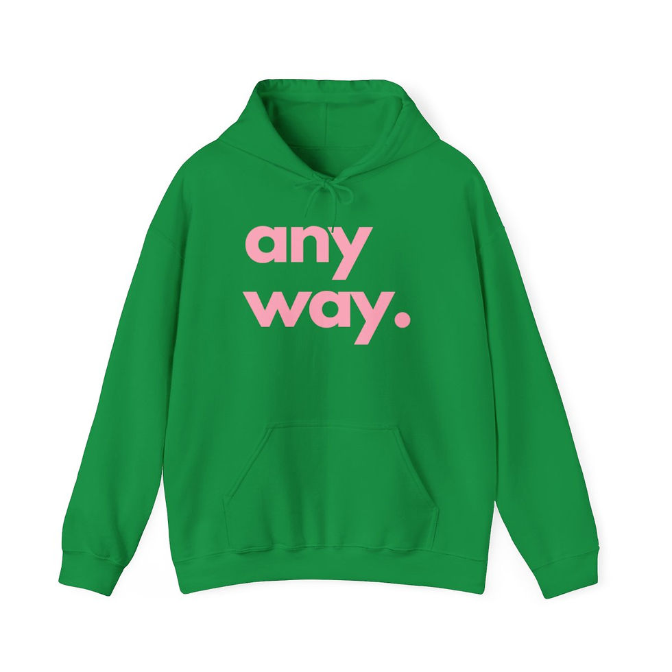 Thumbnail: Any Way Pink Unisex Heavy Blend™ Hooded Sweatshirt