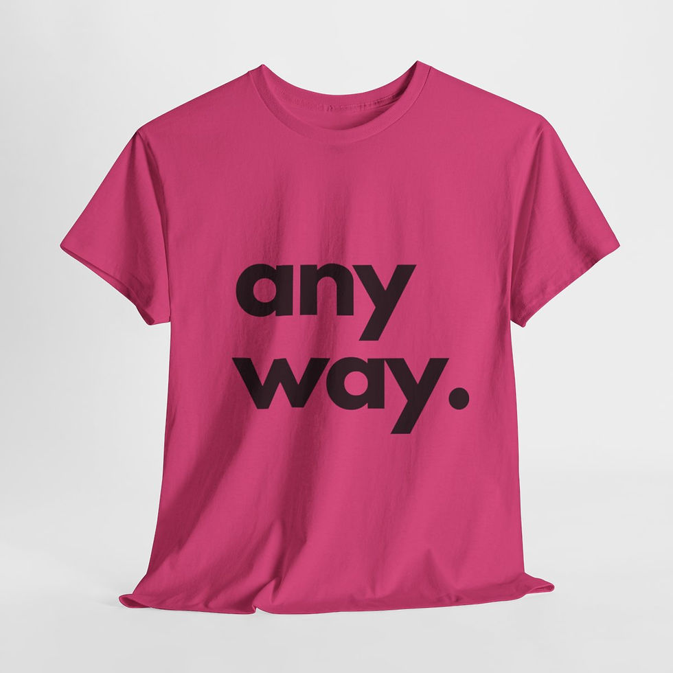 Thumbnail: Any Way Basic BL Tee Unisex Heavy Cotton Tee