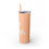 Thumbnail: Any Way Basic White Skinny Tumbler with Straw, 20oz