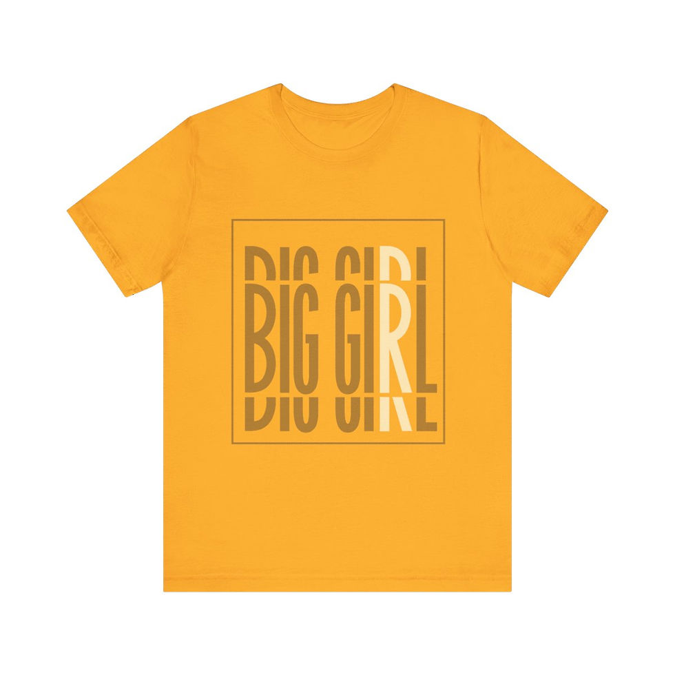 Thumbnail: Big Girl Shades Light Unisex Jersey Short Sleeve Tee