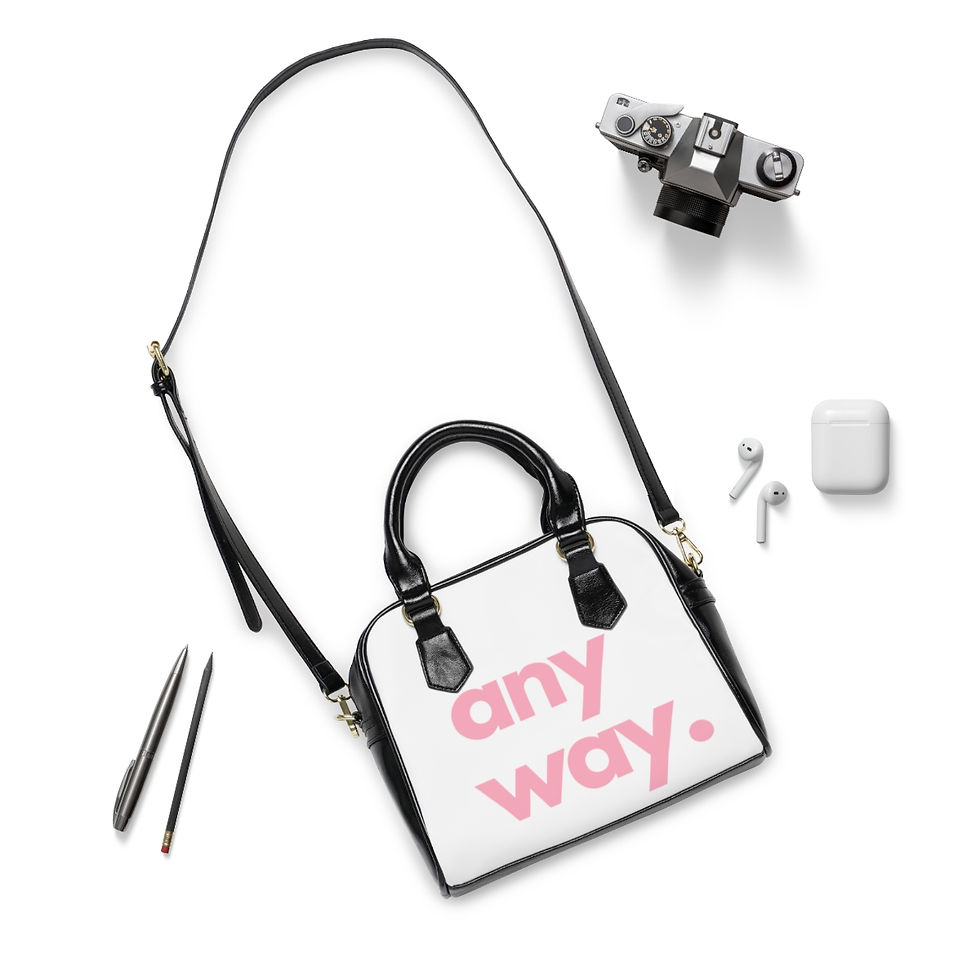 Thumbnail: Any Way Pink Shoulder Handbag