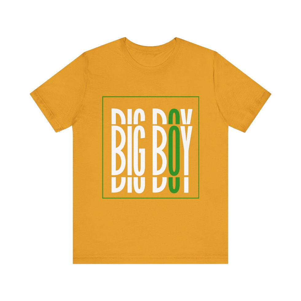 Thumbnail: Big Boy Green Unisex Jersey Short Sleeve Tee