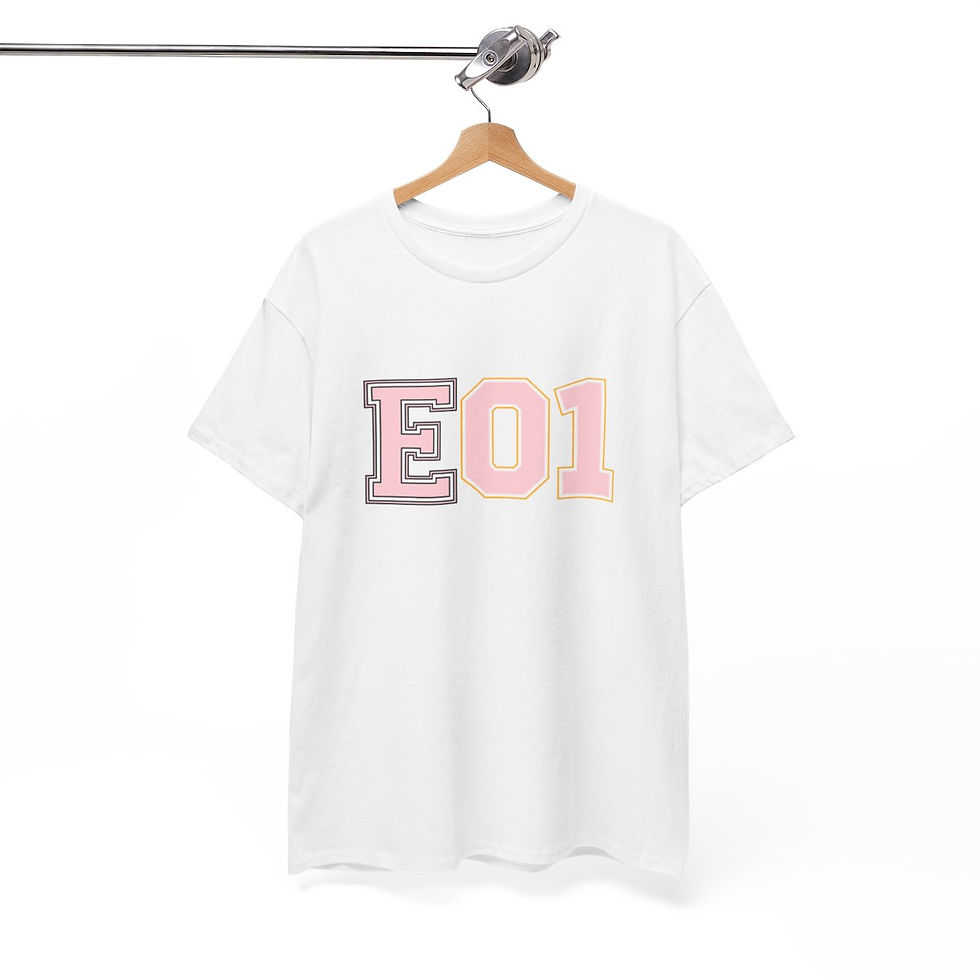 Thumbnail: Evolve Class Number Unisex Heavy Cotton Tee