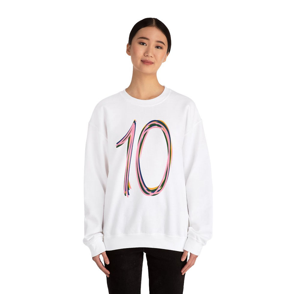 Thumbnail: 10 Scribble P Unisex Heavy Blend™ Crewneck Sweatshirt