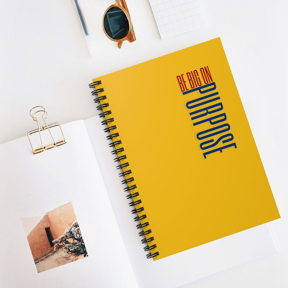 Thumbnail: BE Big Spiral Notebook - Ruled Line