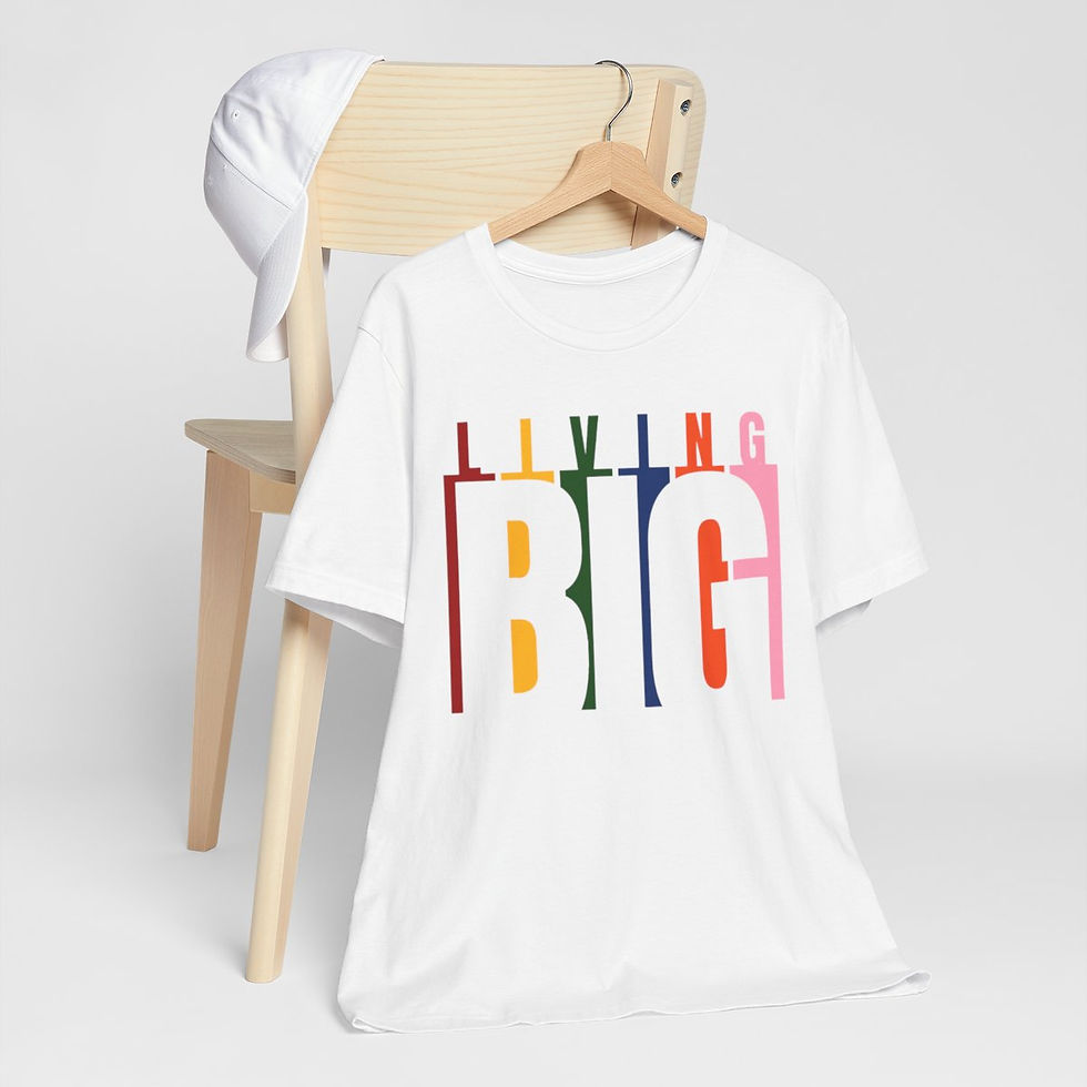 Thumbnail: Living Big Multi Fall Unisex Jersey Short Sleeve Tee