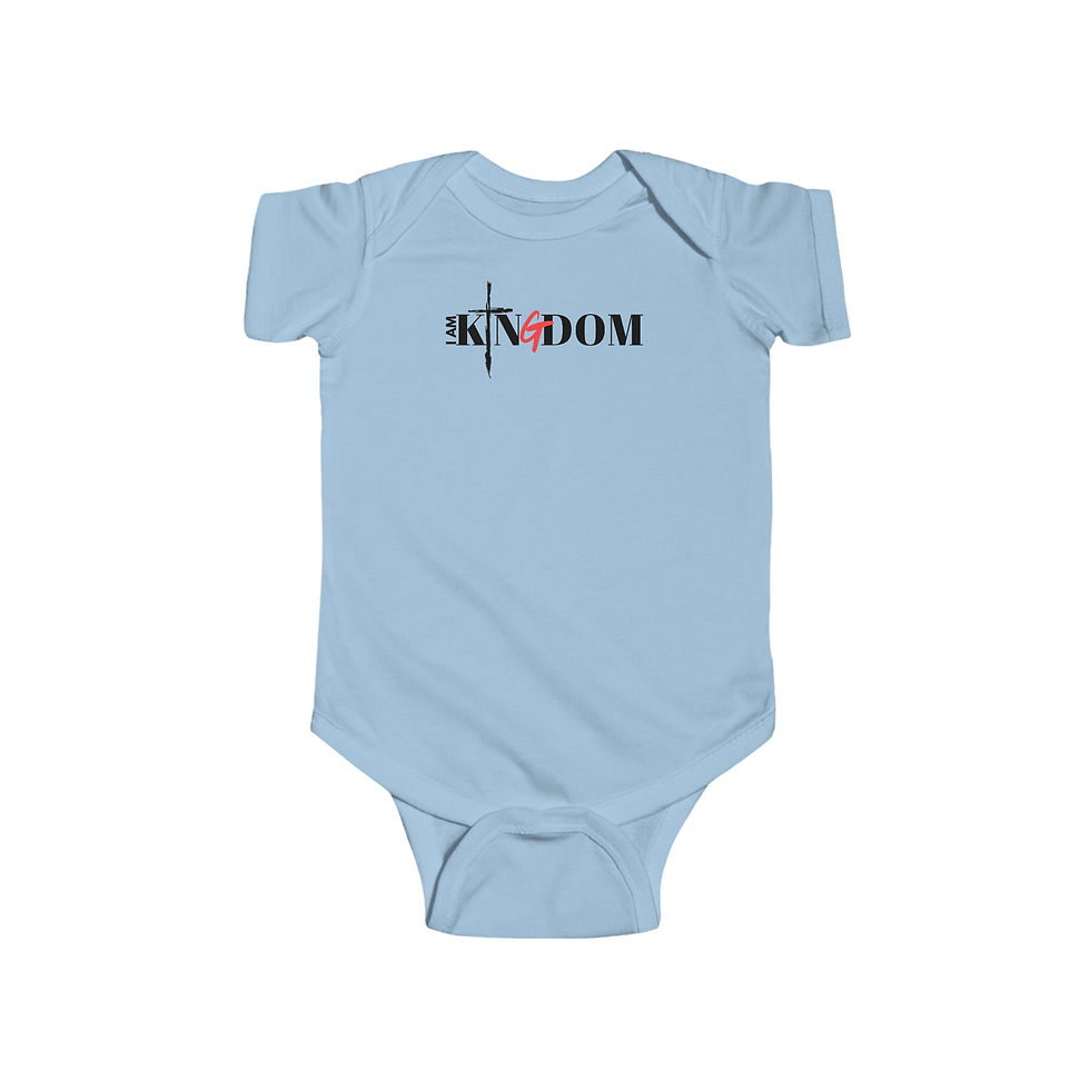 Thumbnail: I Am Kingdom Infant Fine Jersey Bodysuit