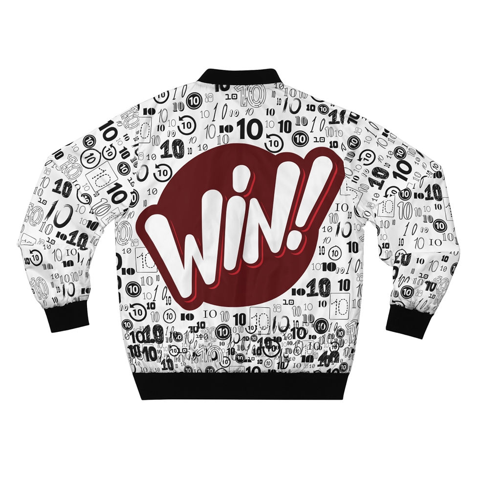 Thumbnail: 10 to Win R Bomber Jacket (AOP)