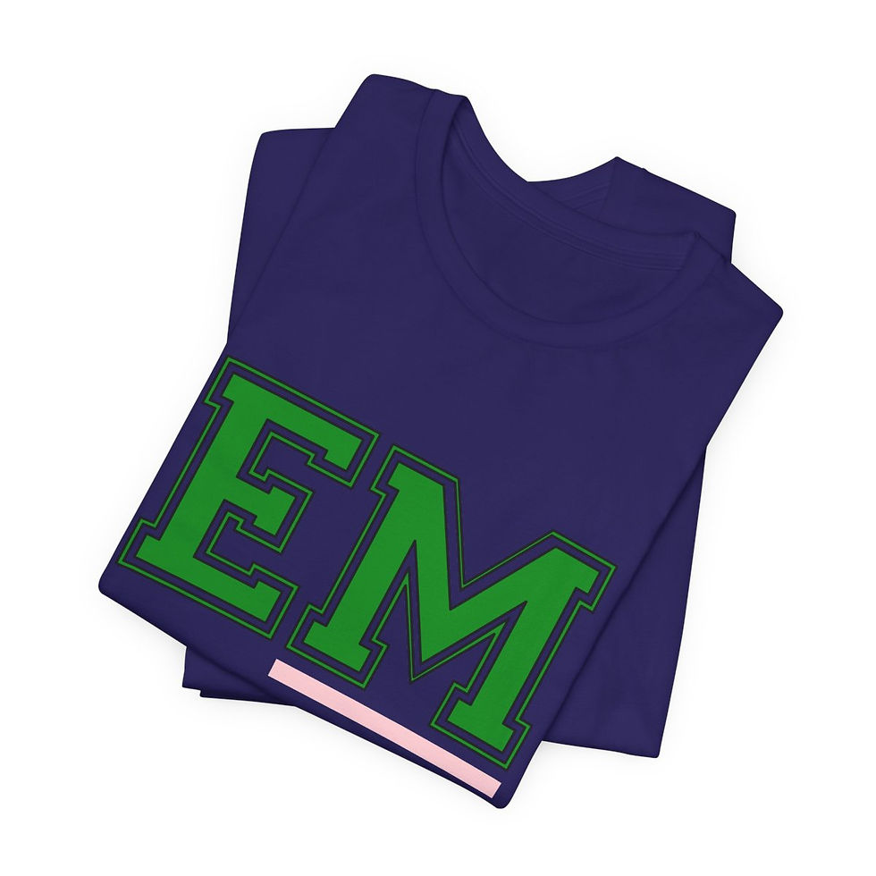 Thumbnail: Evolve Masters Varsity Blue Unisex Jersey Short Sleeve Tee