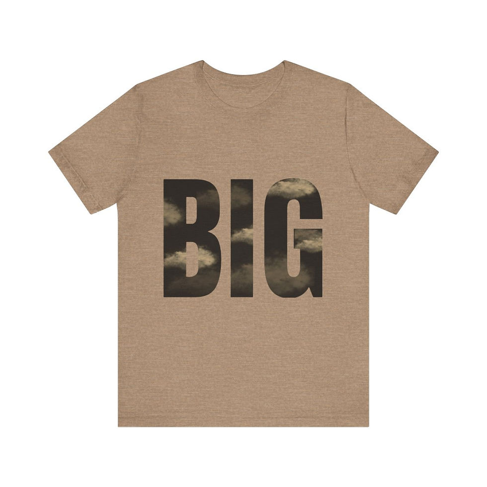 Thumbnail: Big Cloud Unisex Jersey Short Sleeve Tee