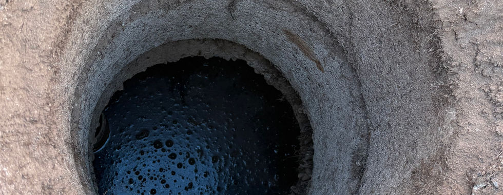 septic tank outlet