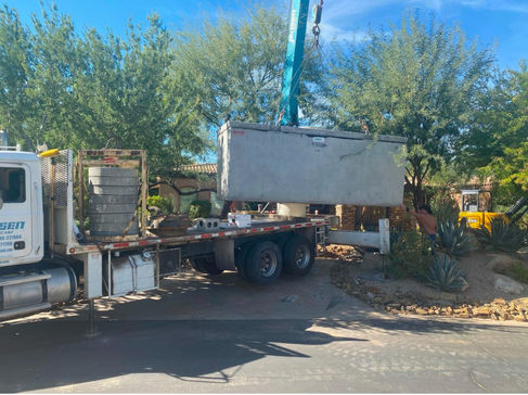 Septic tank replacement