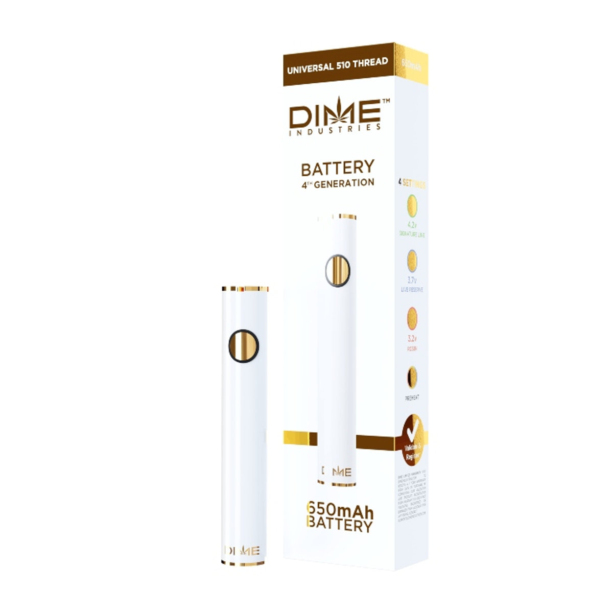 Dime Vape Battery