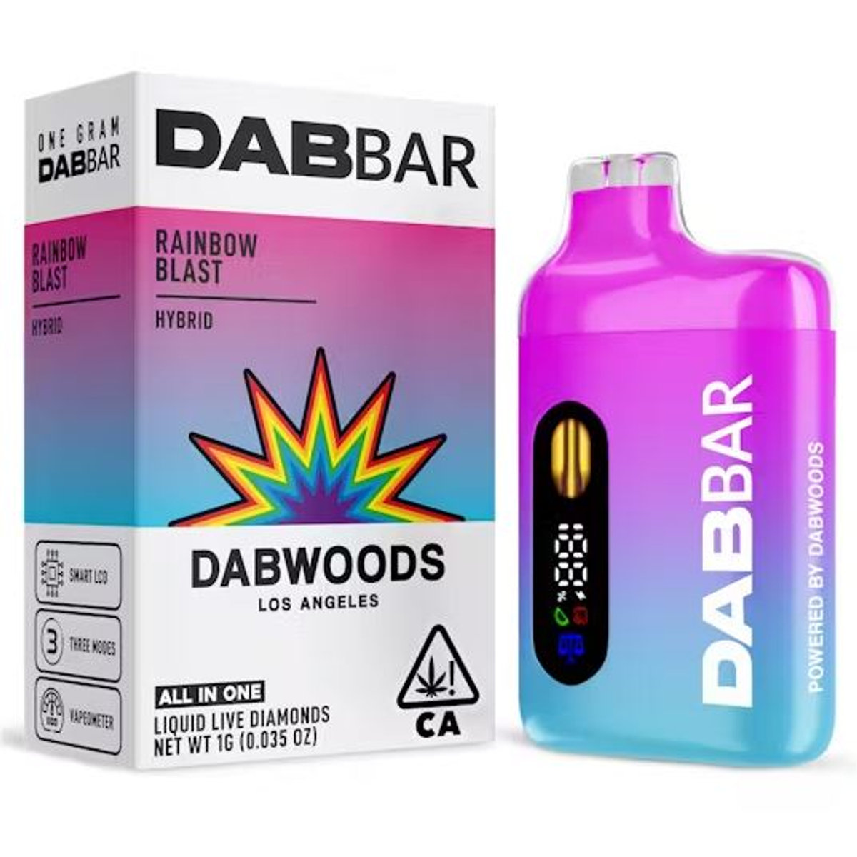 Dab Bar Liquid Live Diamonds All-in-One Cannabis Vape — 2 Gram view 2