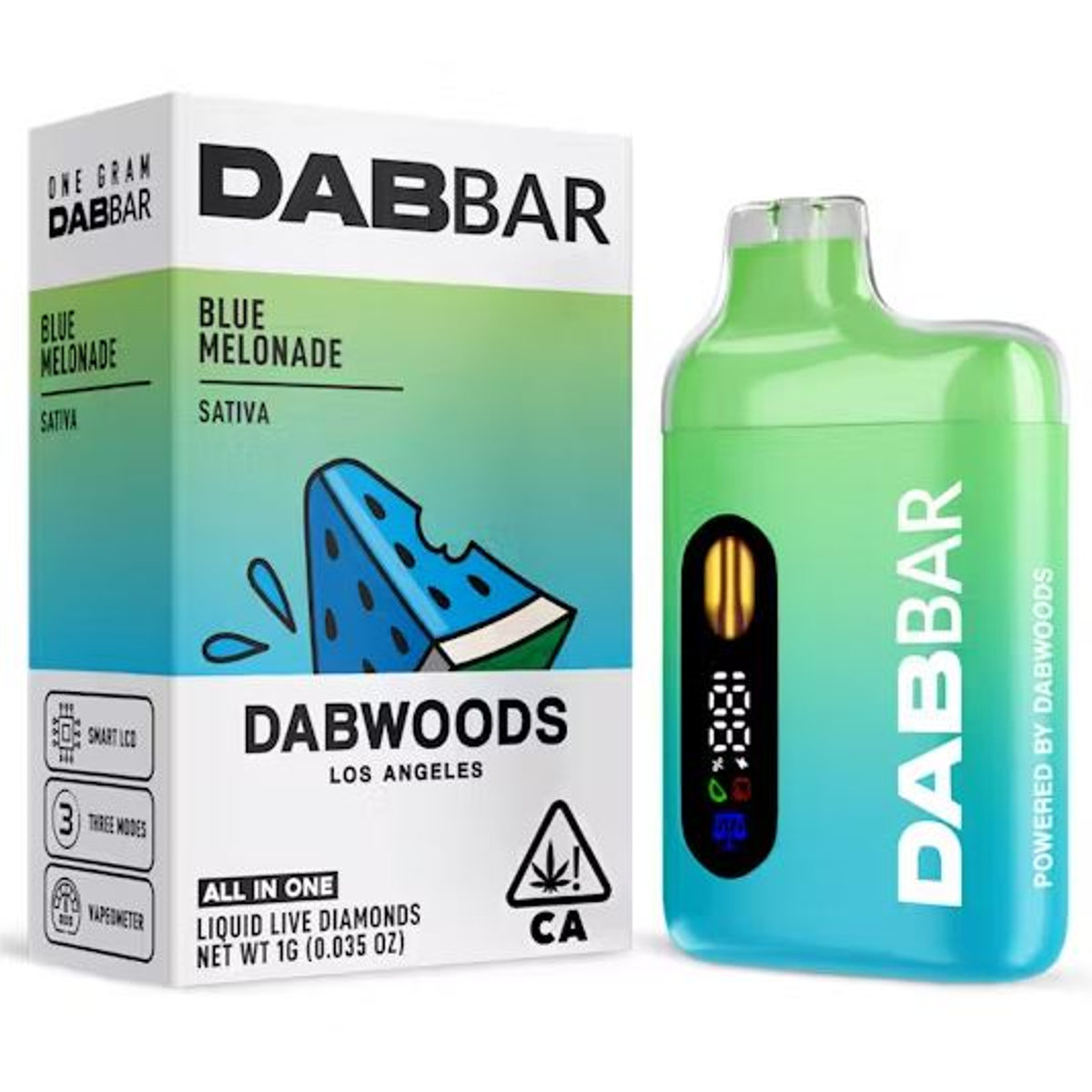 Dab Bar Liquid Live Diamonds All-in-One Cannabis Vape — 2 Gram view 3