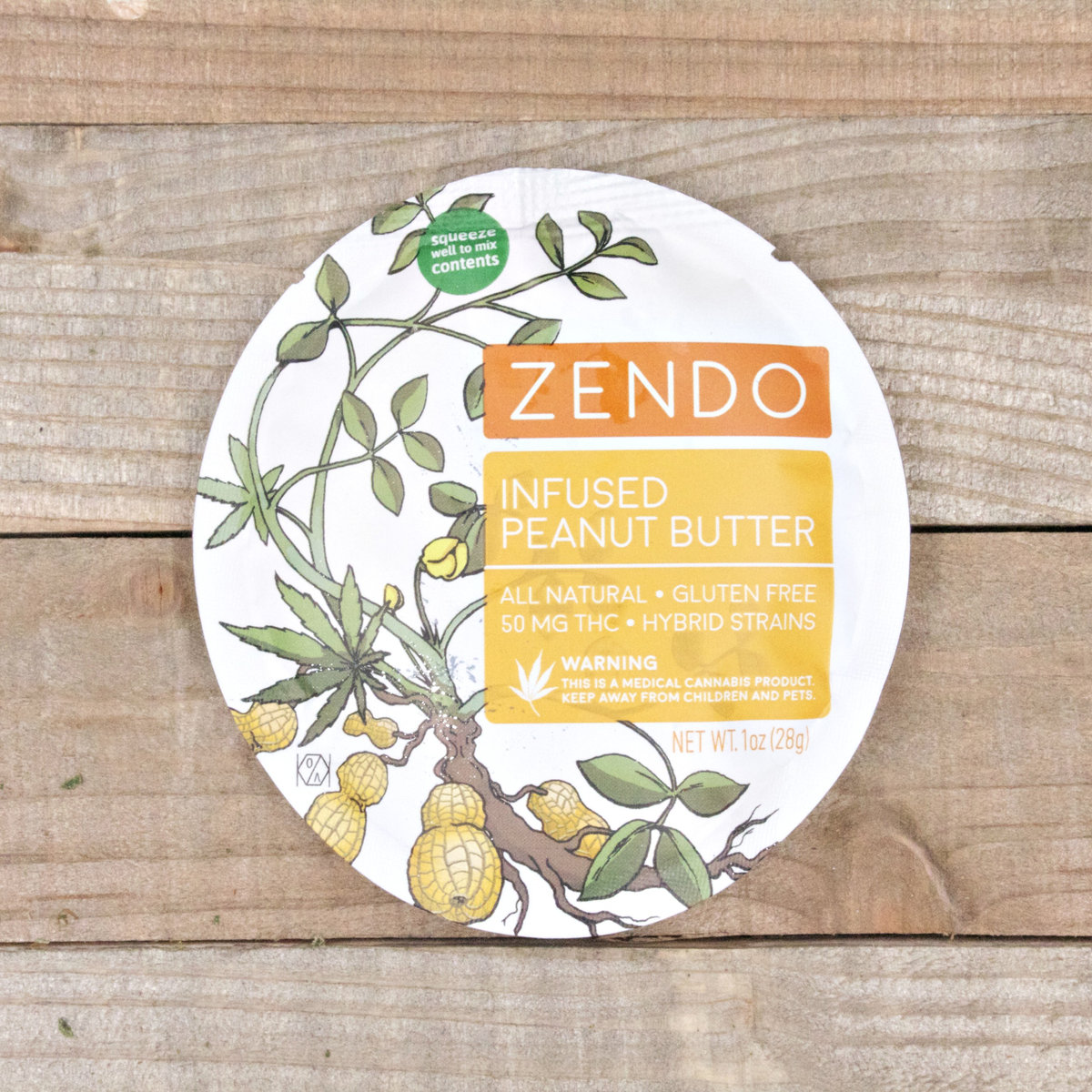 Infused Peanut Butter 50mg