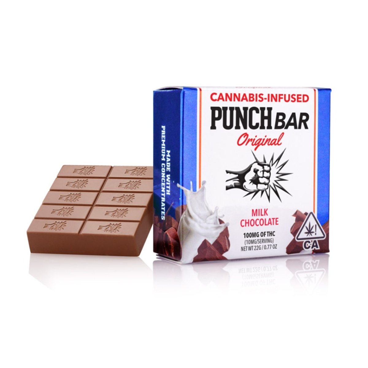 Punch Bar Chocolate 100mg