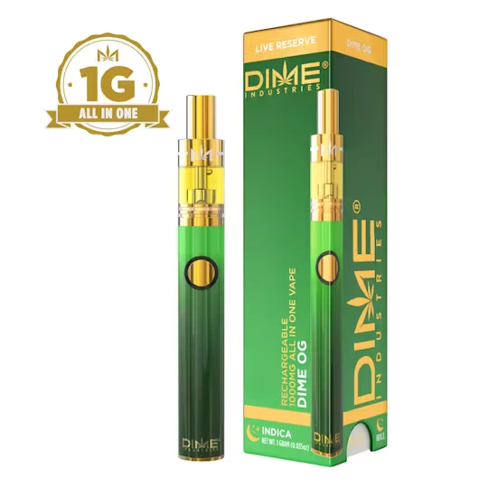 Dime Live Reserve Vapor Pen — 1 Gram view 2