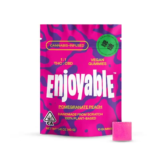 1:1 Cannabis Infused Gummies — 100:100mg view 3
