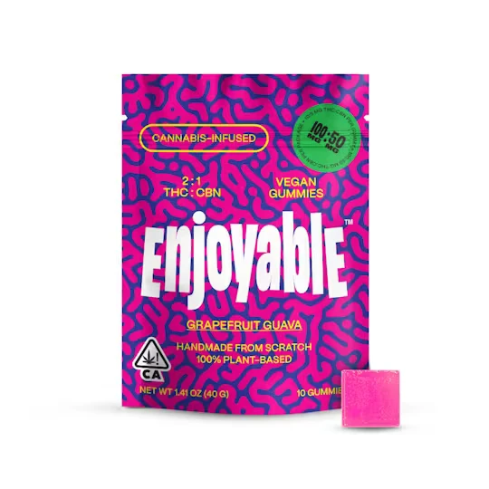 2:1 Cannabis Infused CBN Gummies — 100:50mg view 2