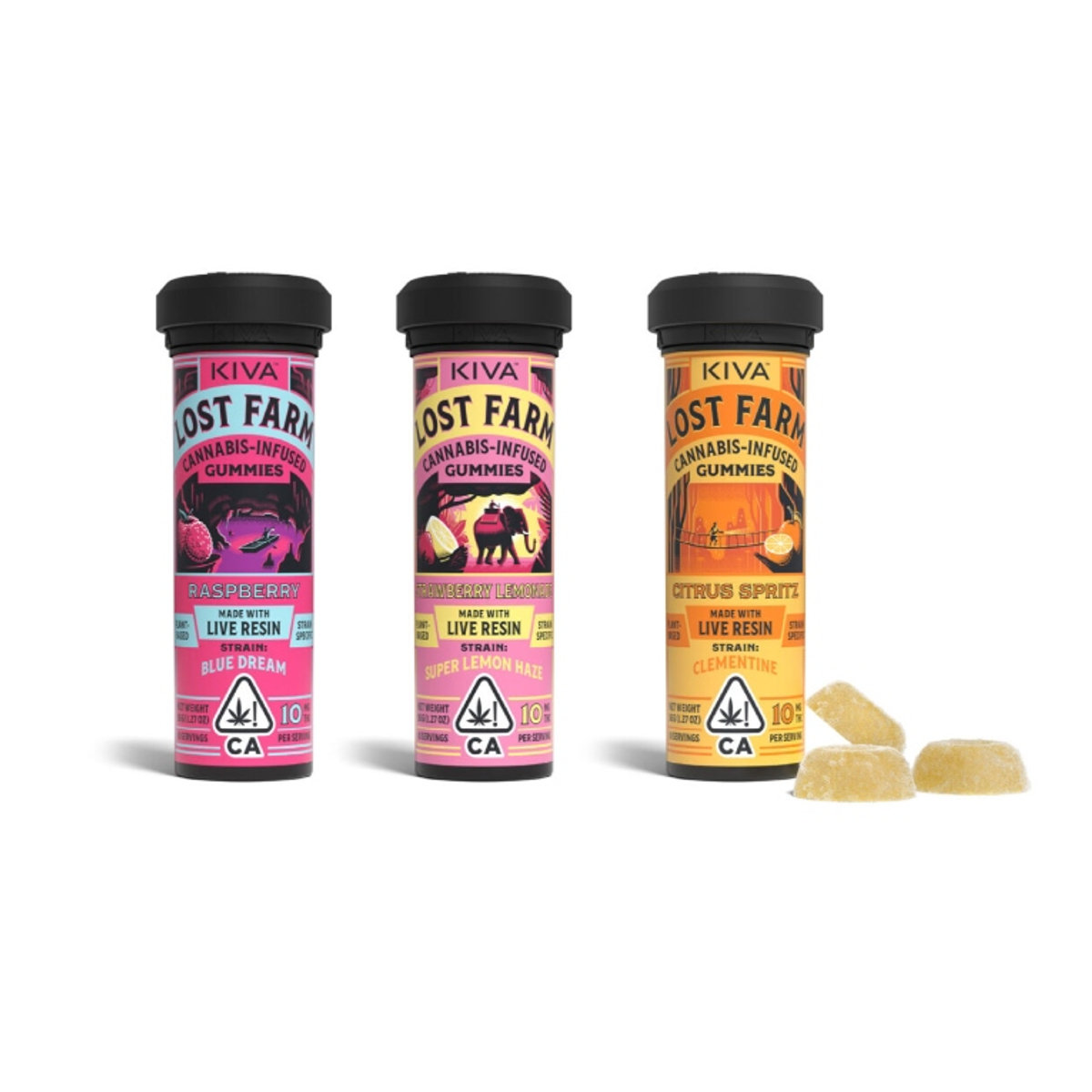 Lost Farm Live Resin Gummies 100mg