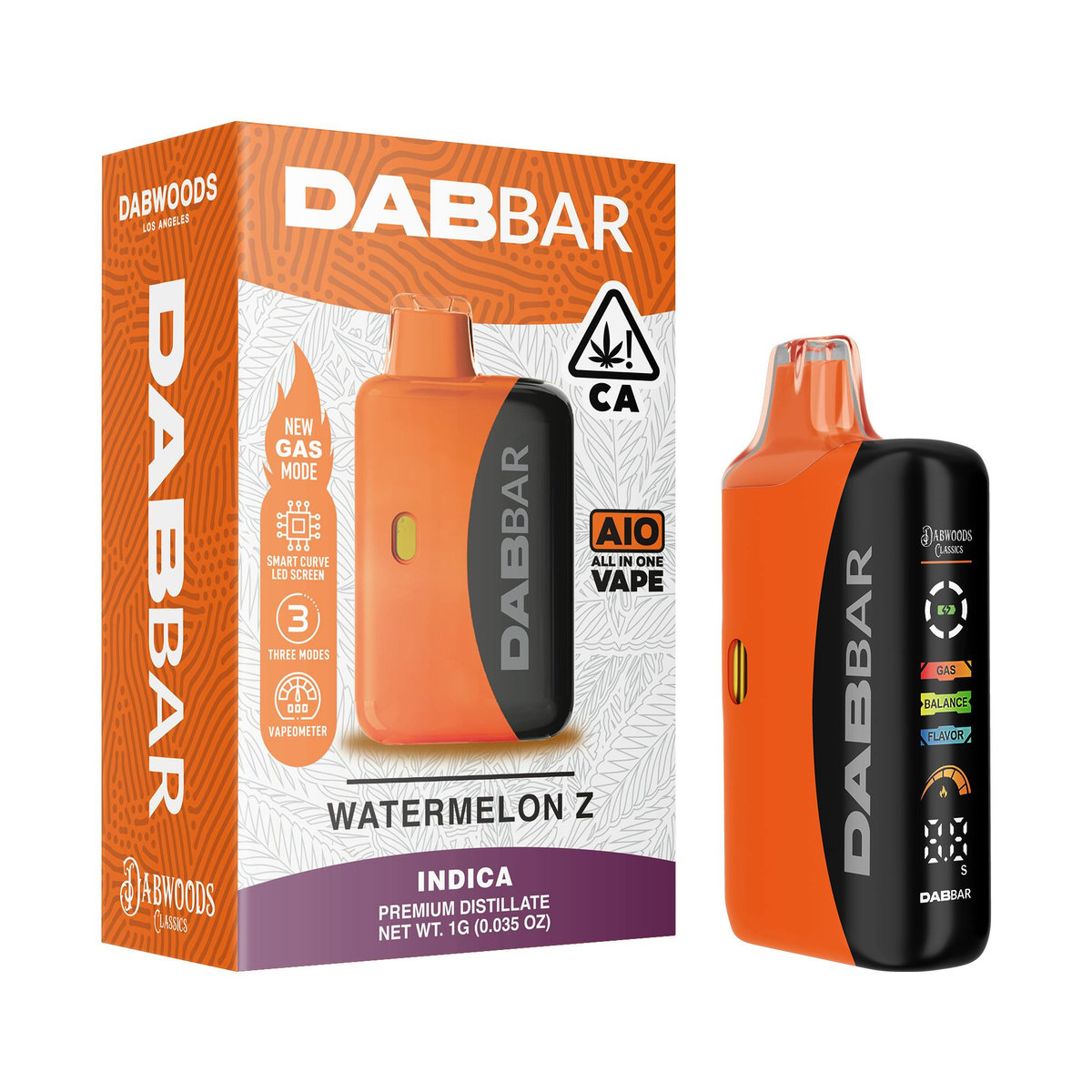Classic Distillate All-in-One Cannabis Vape Bar — 2 Gram