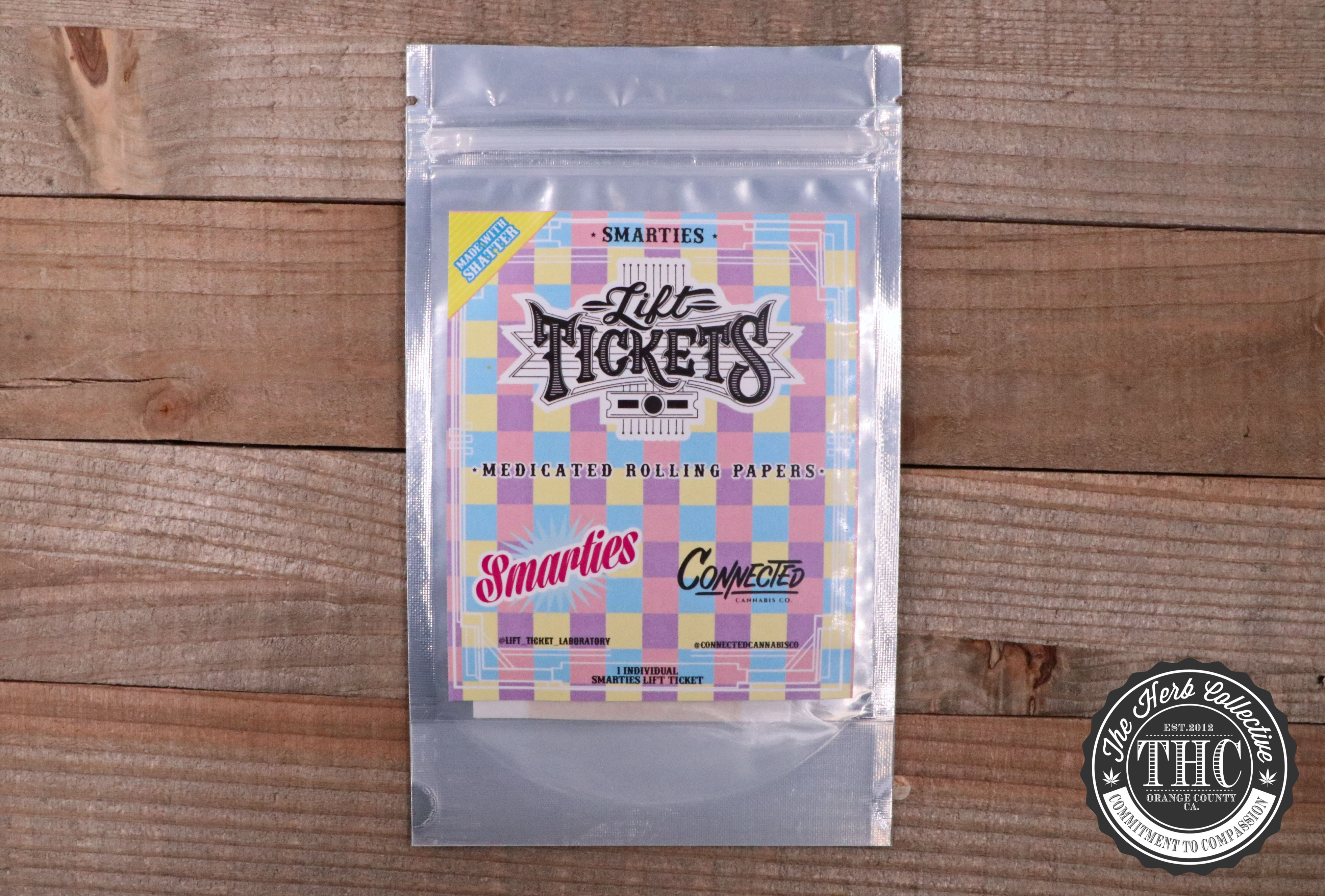 LIFT TICKETS | Medicated Rolling Paper | 1 Sheet