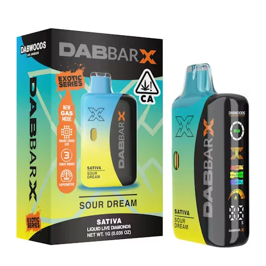 Dab Bar X Liquid Live Diamonds All-in-One Cannabis Vape — 2 Grams view 4