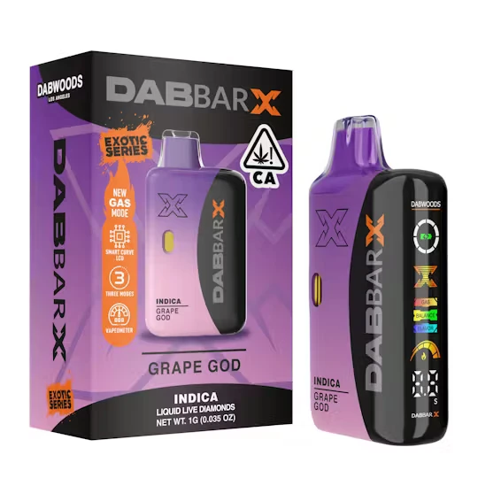 Dab Bar X Liquid Live Diamonds All-in-One Cannabis Vape — 2 Grams view 2