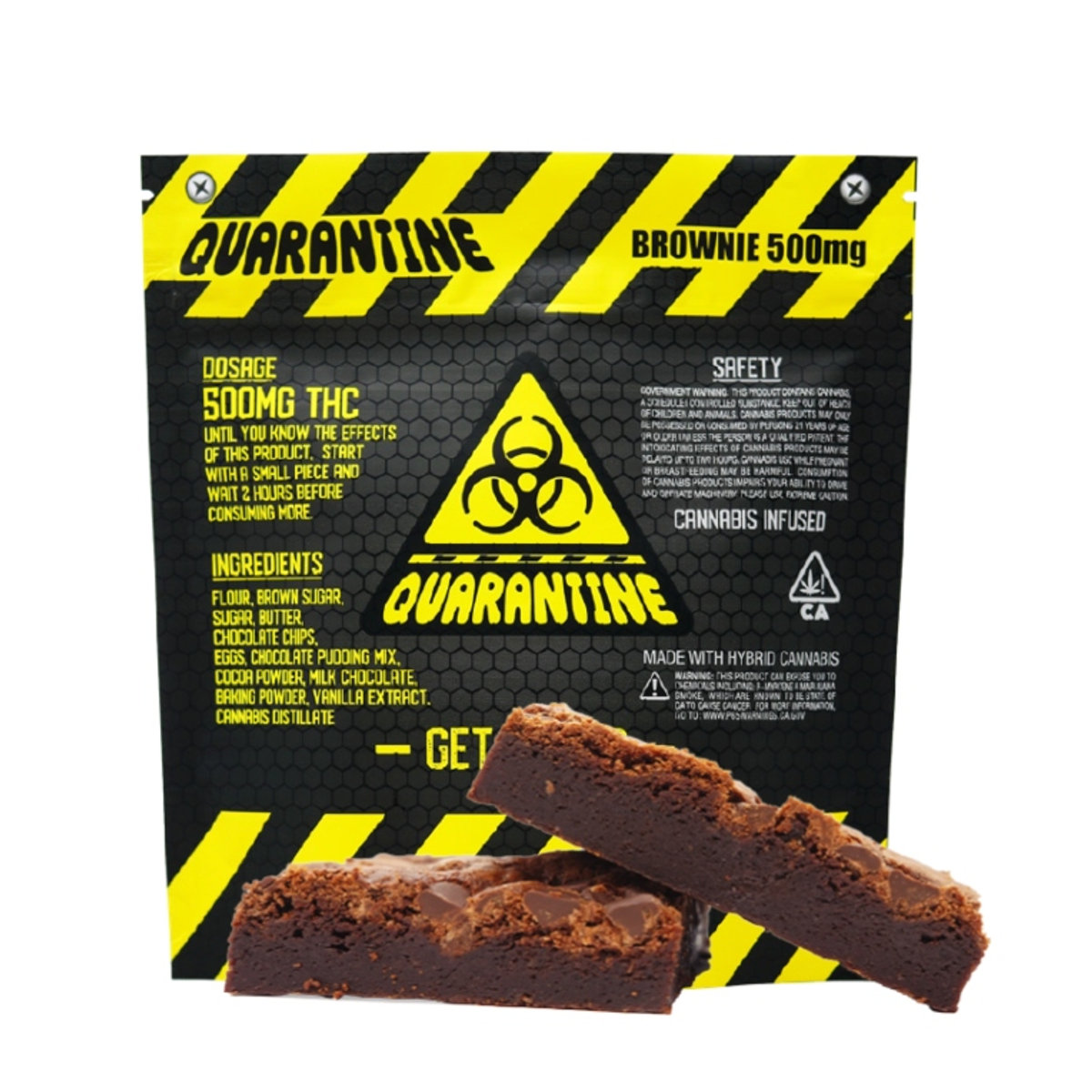 High Potency Brownies 500mg