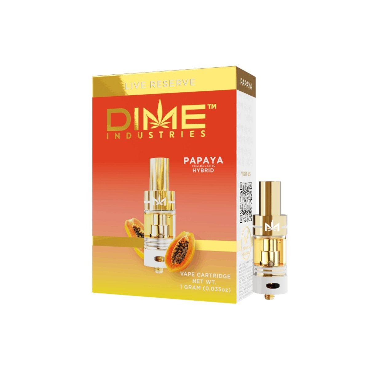 Dime Live Reserve Vapor Cartridge — 1 Gram view 2