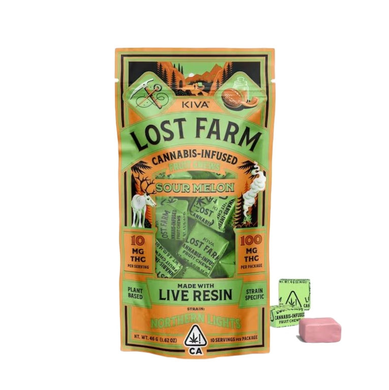 Thumbnail: KIVA | Lost Farm Live Resin Chew 100mg