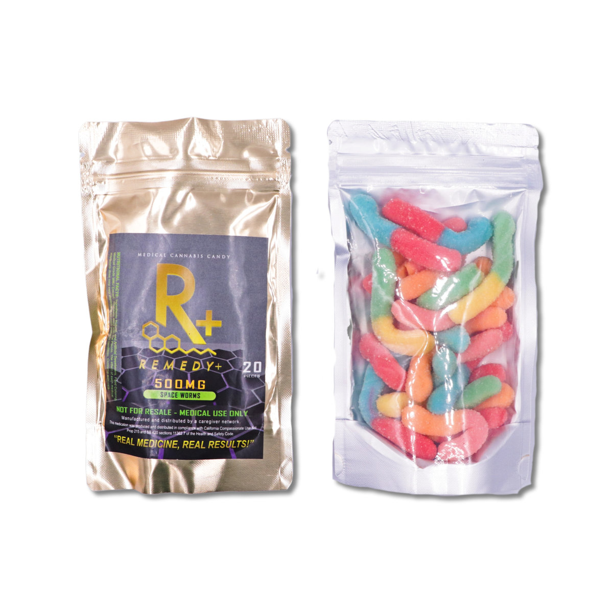 Sour Worms 500mg