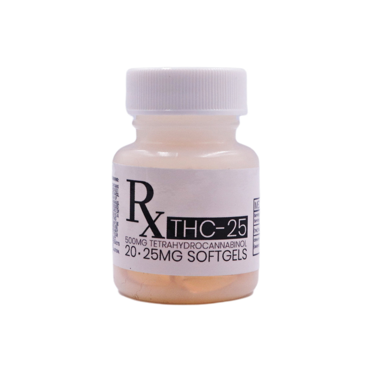THC Gel Capsules 500mg