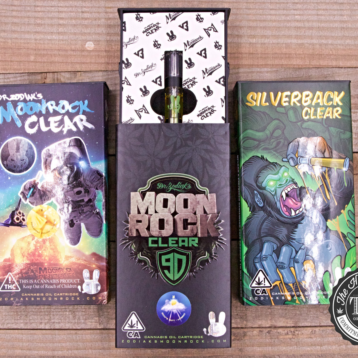 Moonrock Clear Cartrigde — 1 Gram