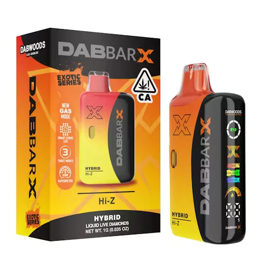 Dab Bar X Liquid Live Diamonds All-in-One Cannabis Vape — 2 Grams