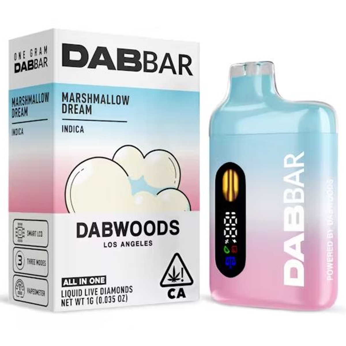 Dab Bar Liquid Live Diamonds All-in-One Cannabis Vape — 2 Gram