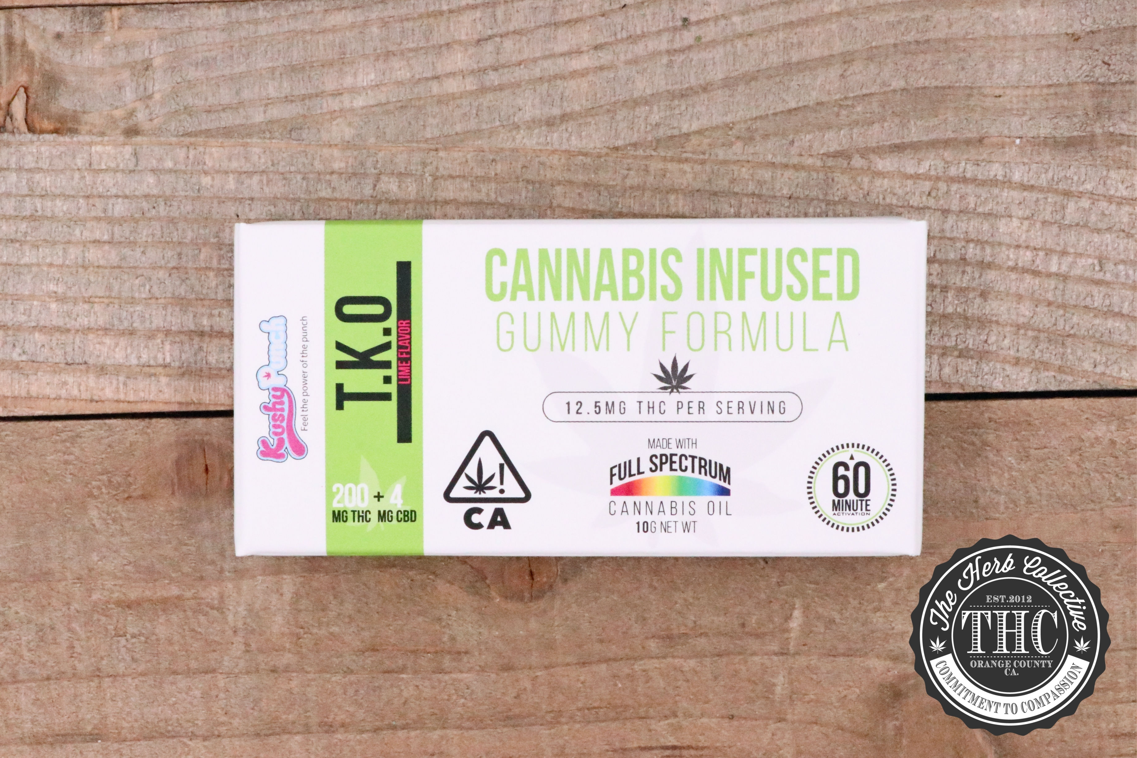 KUSHY PUNCH | T.K.O Cannabis Infused Gummies 200mg