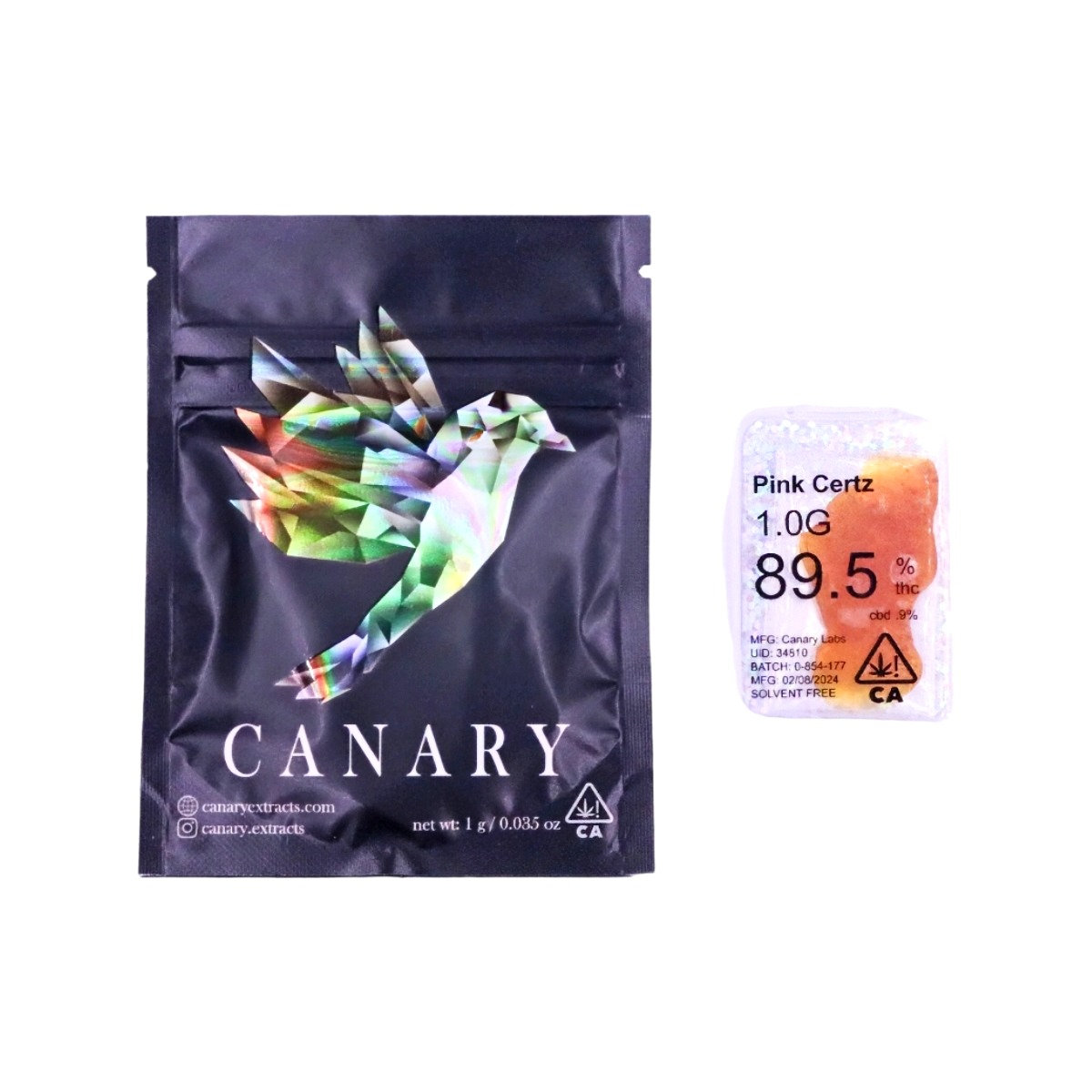 Premium Shatter Wax — 1 Gram