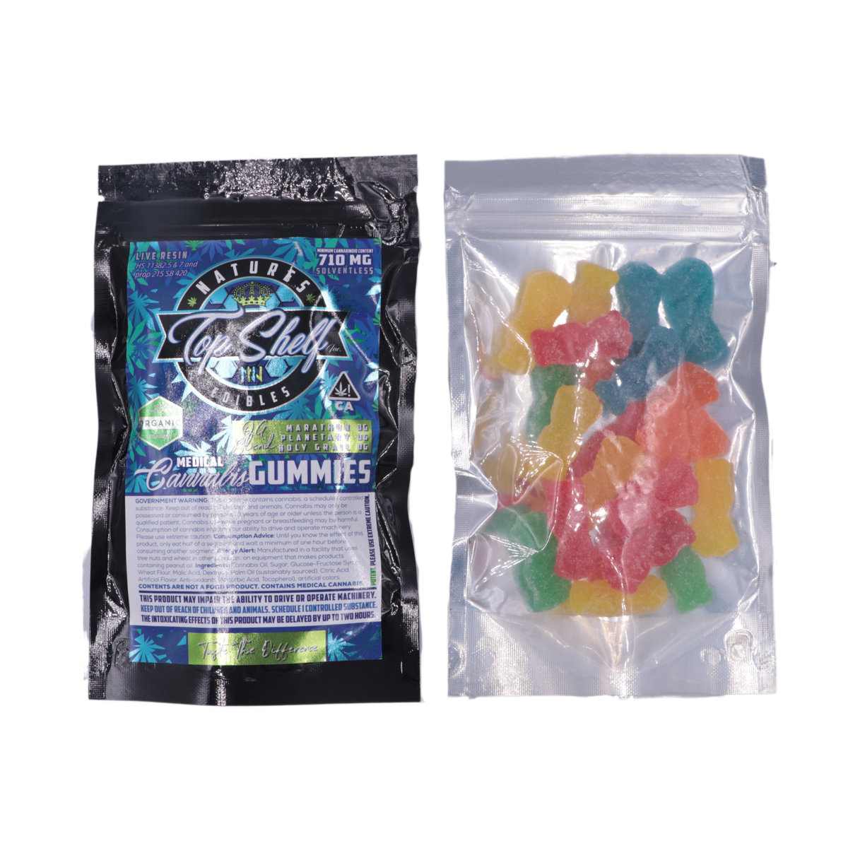 Live Resin Lil Sour Buddies — 710mg