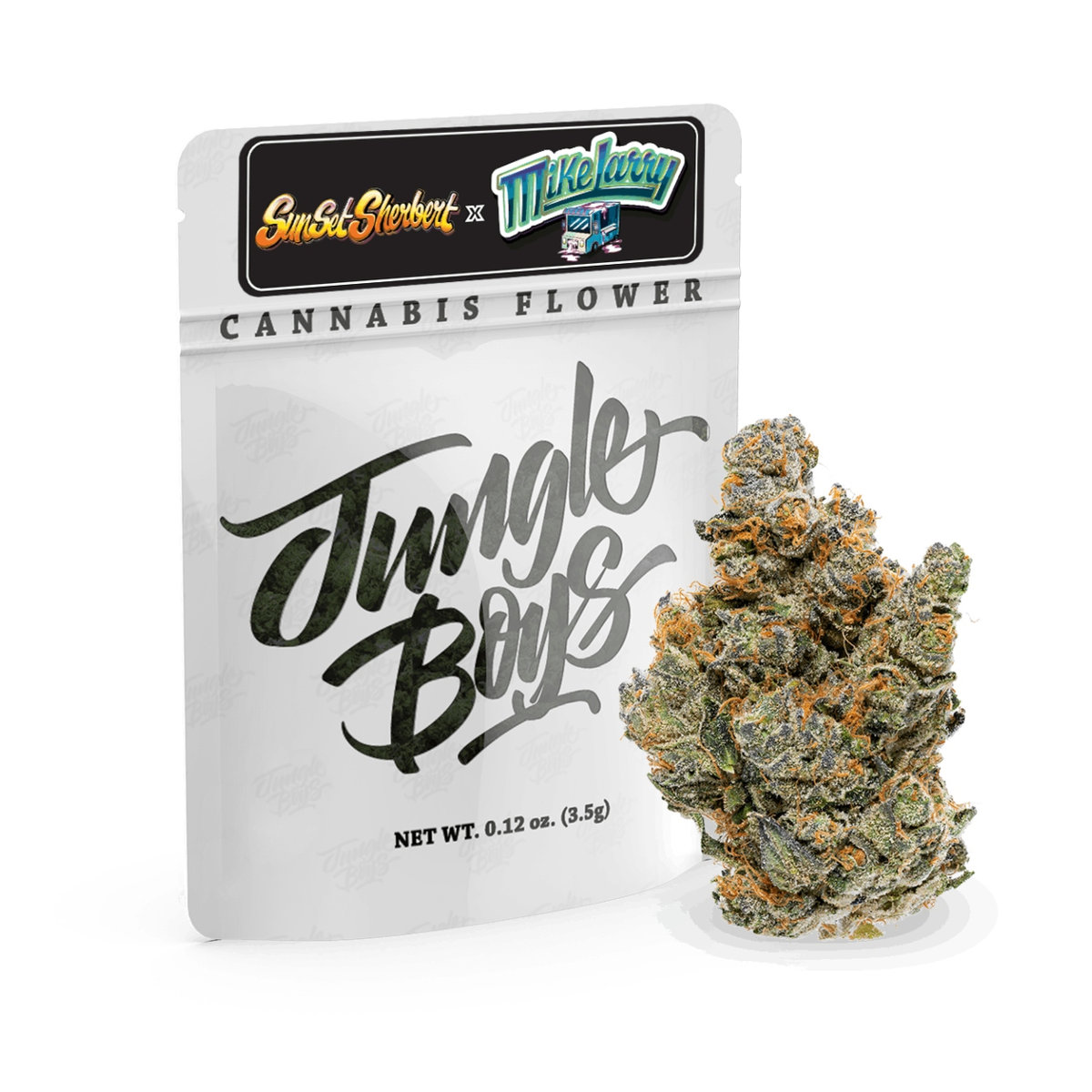 Sunset Sherb X Mike Larry 36.7% — 3.5 Gram