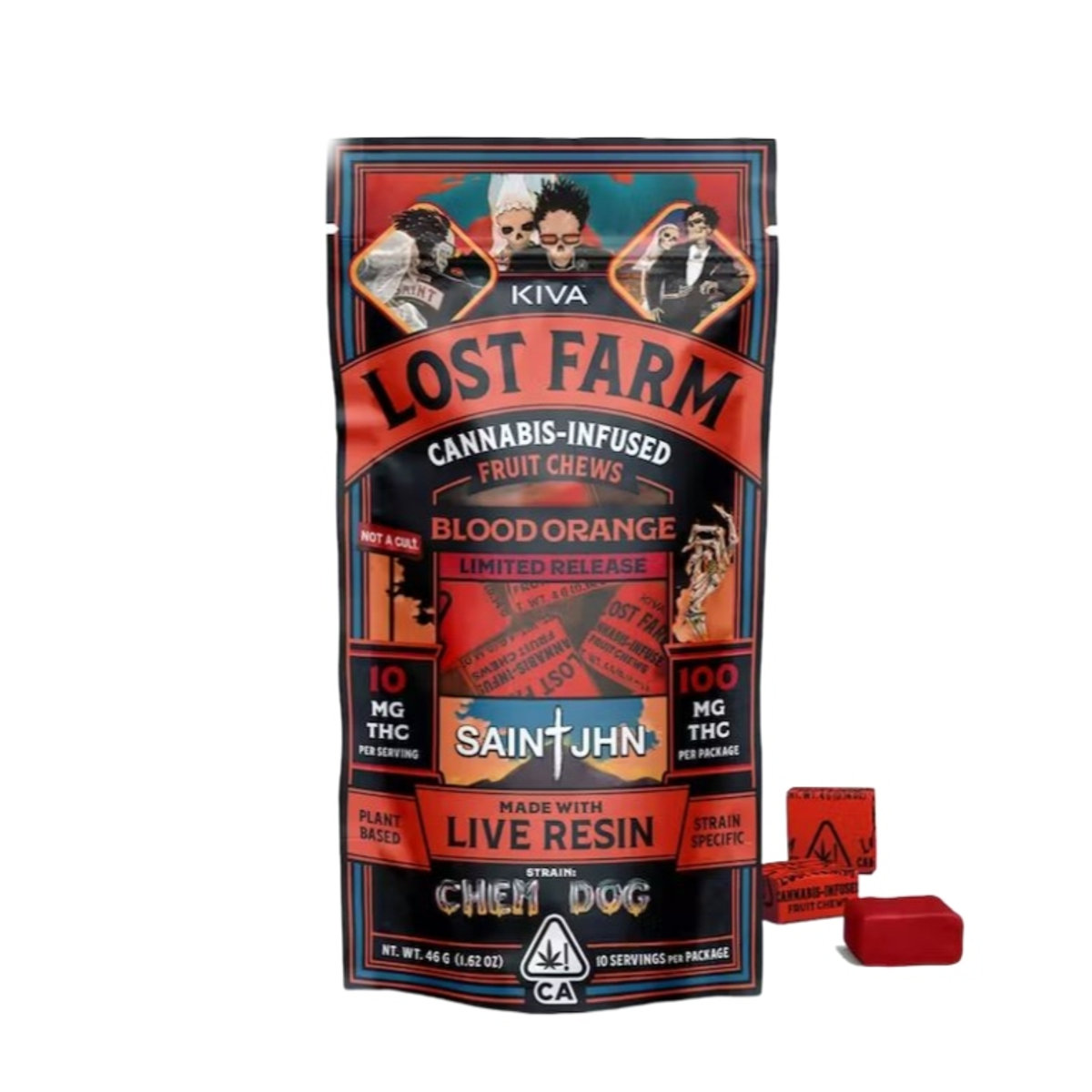 Lost Farm Live Resin Chew 100mg view 2