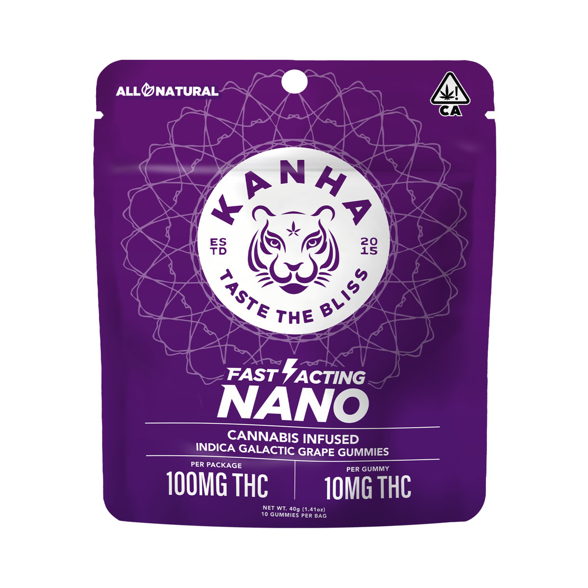 Nano Cannabis Infused Gummies — 100mg view 2