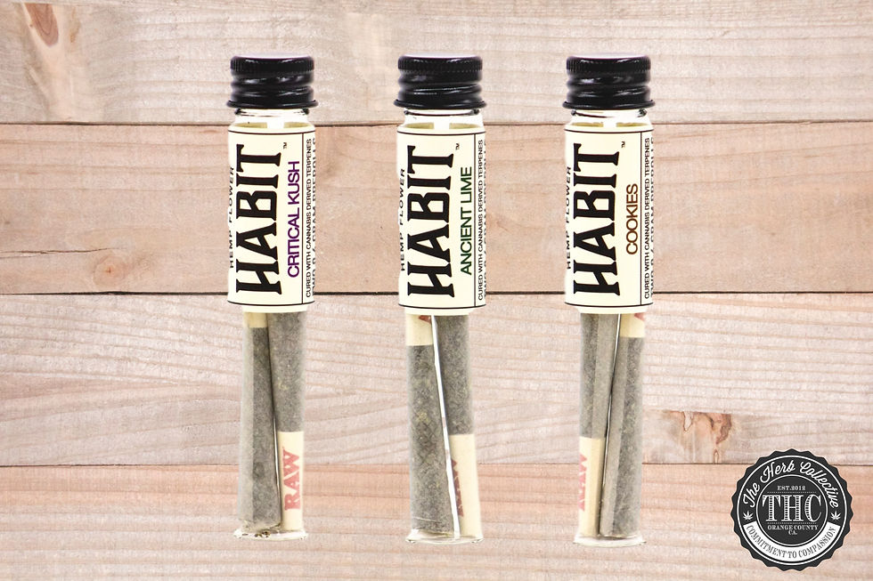 HABIT High CBD Prerolls 2 Pack theherbcollective