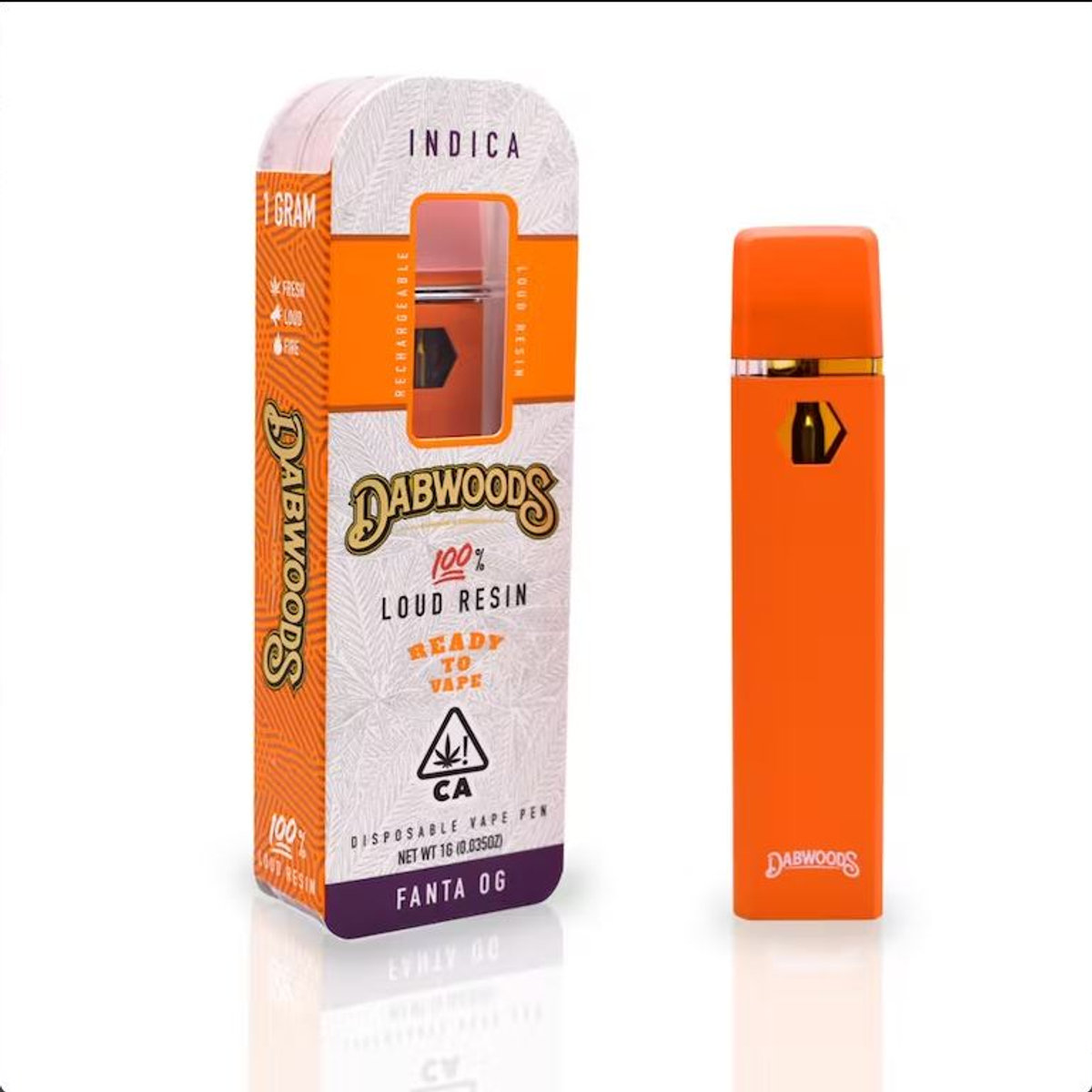 Loud Resin Vape Pens — 1 Gram