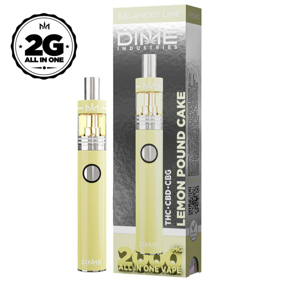 Balanced Line All in One Vapor Pen — 2 Gram view 3