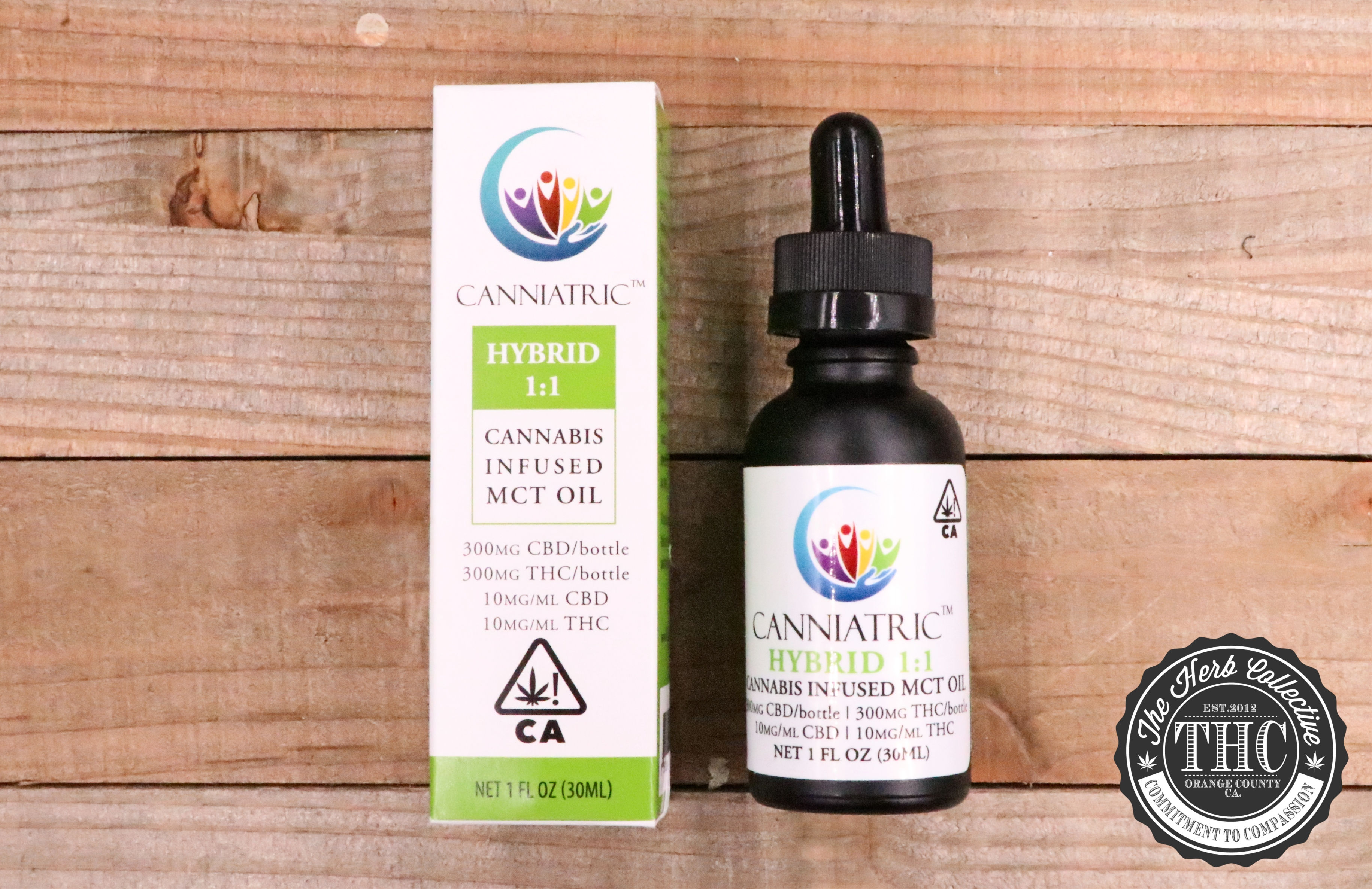 CANNIATRIC | Hybrid 1:1 Oil Tincture 600mg