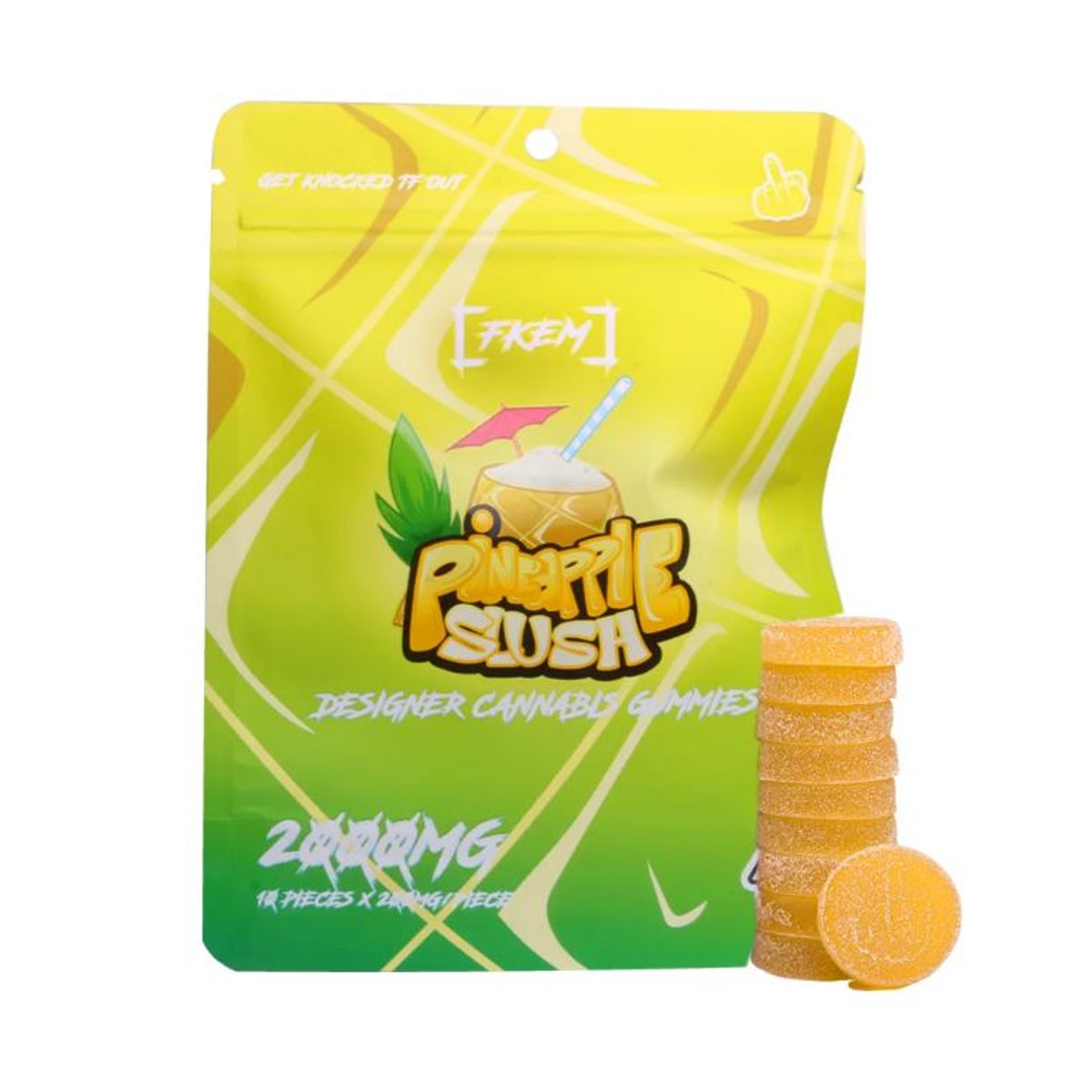 THC Designer Cannabis Infused Gummies 2000mg