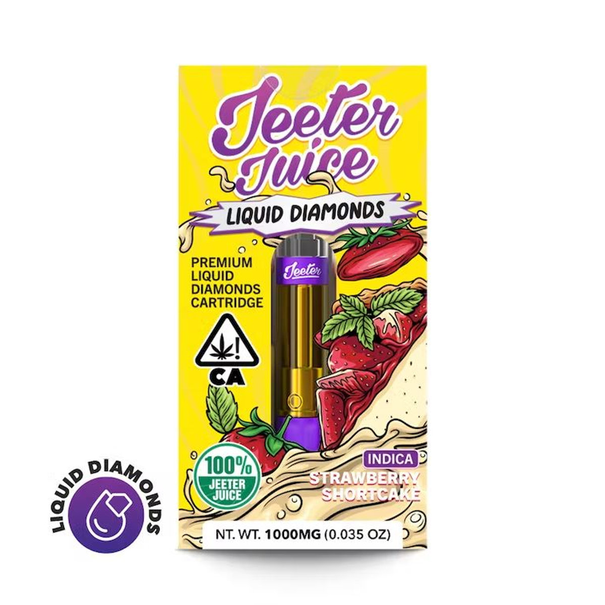 Premium Diamonds Vape Cartridge — 1 Gram